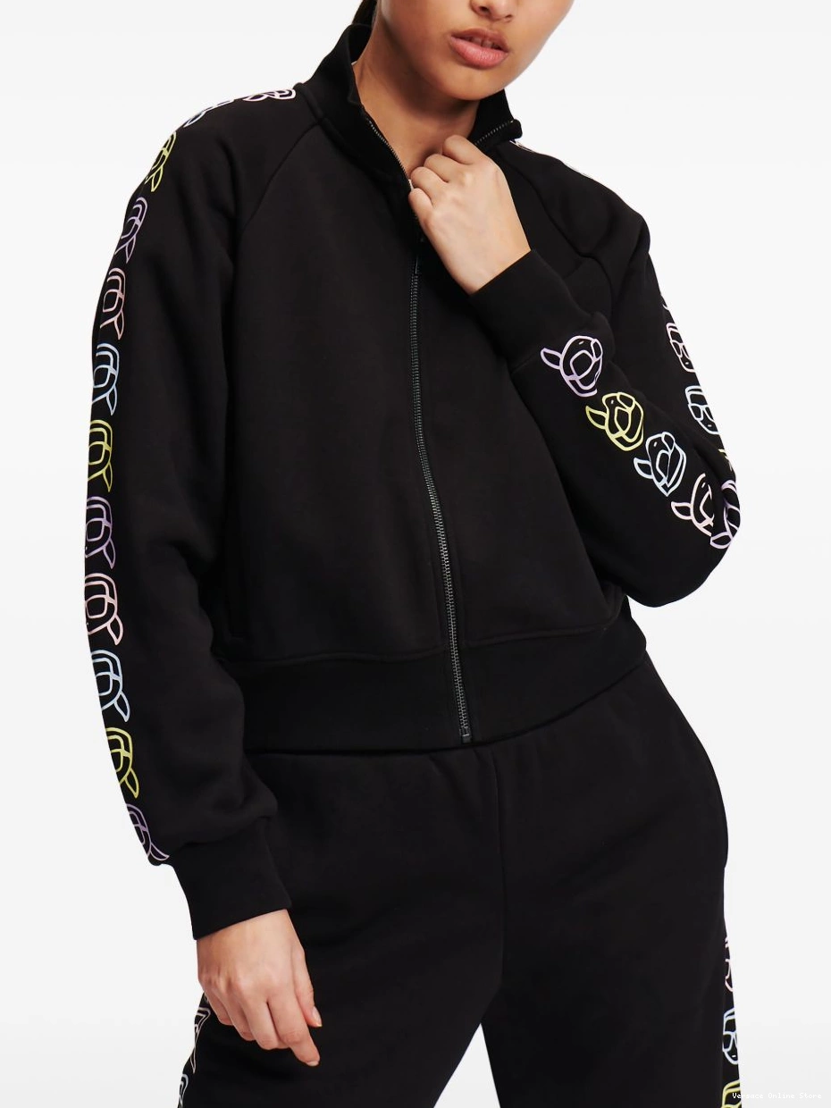 Affordable zip-up sweatshirt Women Versace 0705
